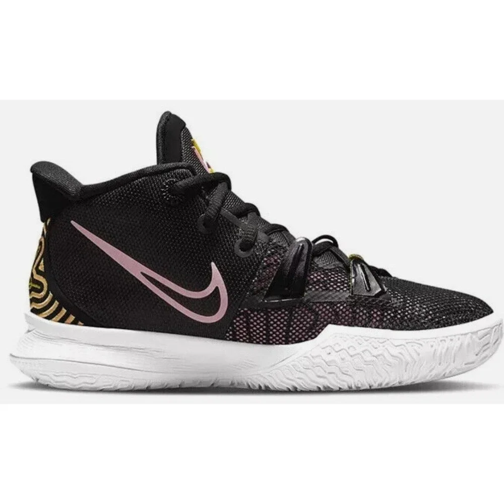 Nike Kyrie 7 GS Ripple Effect black - kids Size 4.5Y / women's 6 -‎ CT4080-015